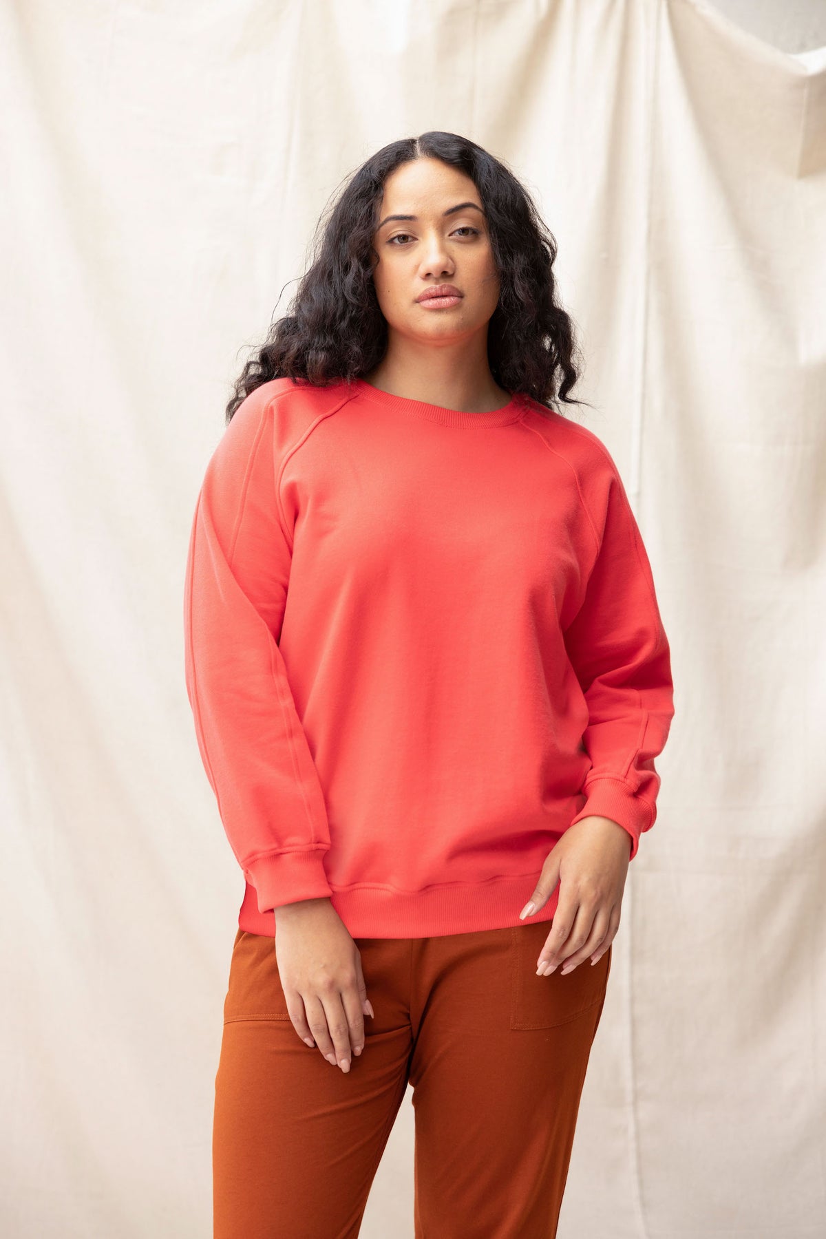 Poplar Sweatshirt | Magnolia | M - ReCreate Clothing
