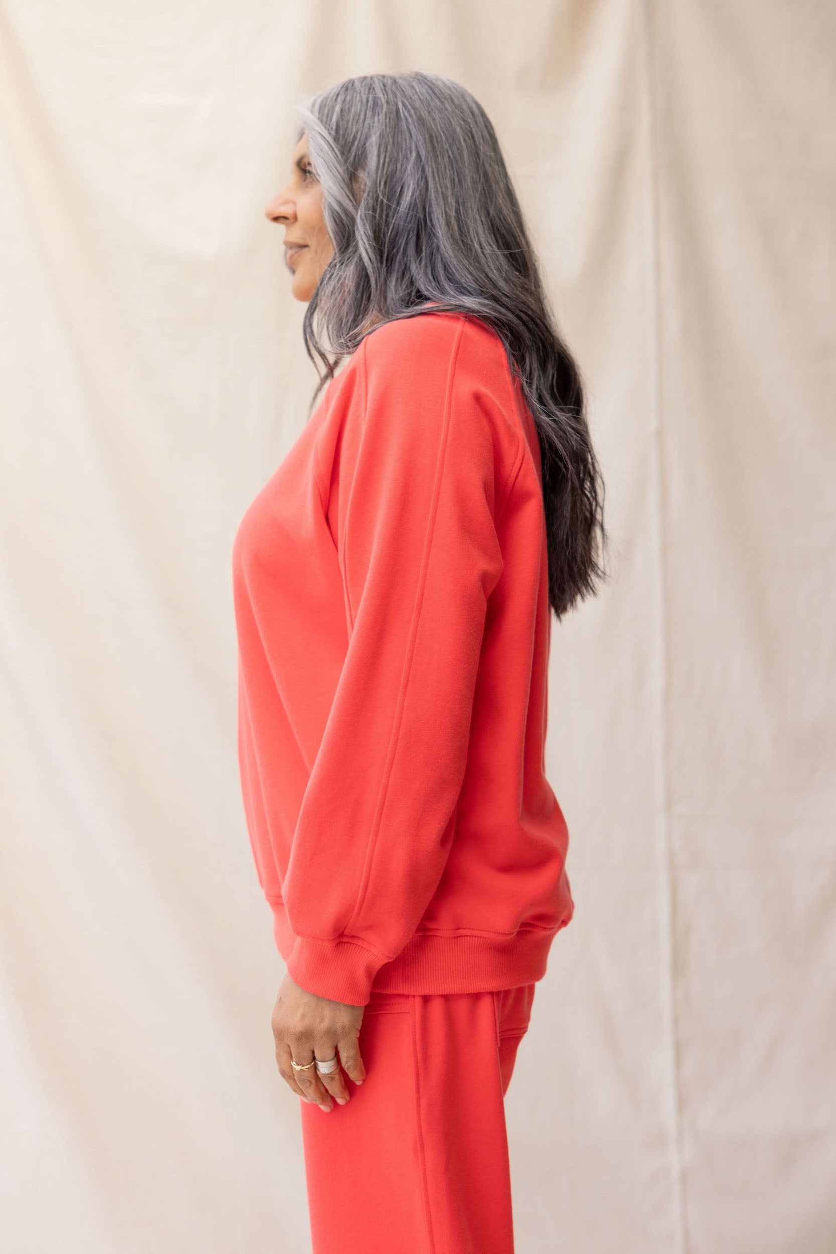 Poplar Sweatshirt | Magnolia | M - ReCreate Clothing