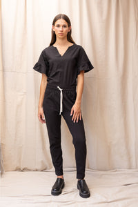 Travel Pant | Black | L - ReCreate Clothing