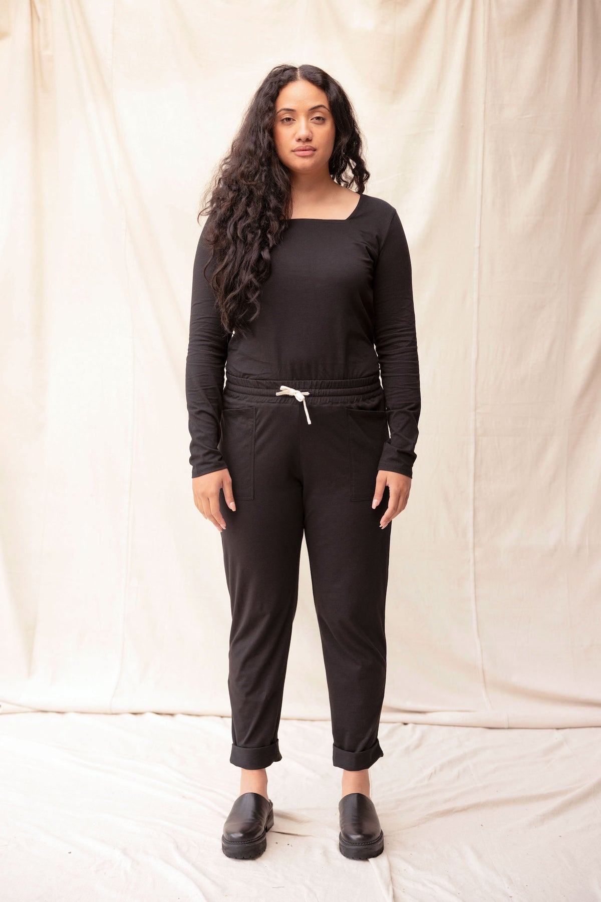 Travel Pant | Black | L - ReCreate Clothing