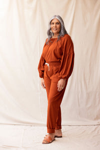 Travel Pant | Chestnut | M - ReCreate Clothing