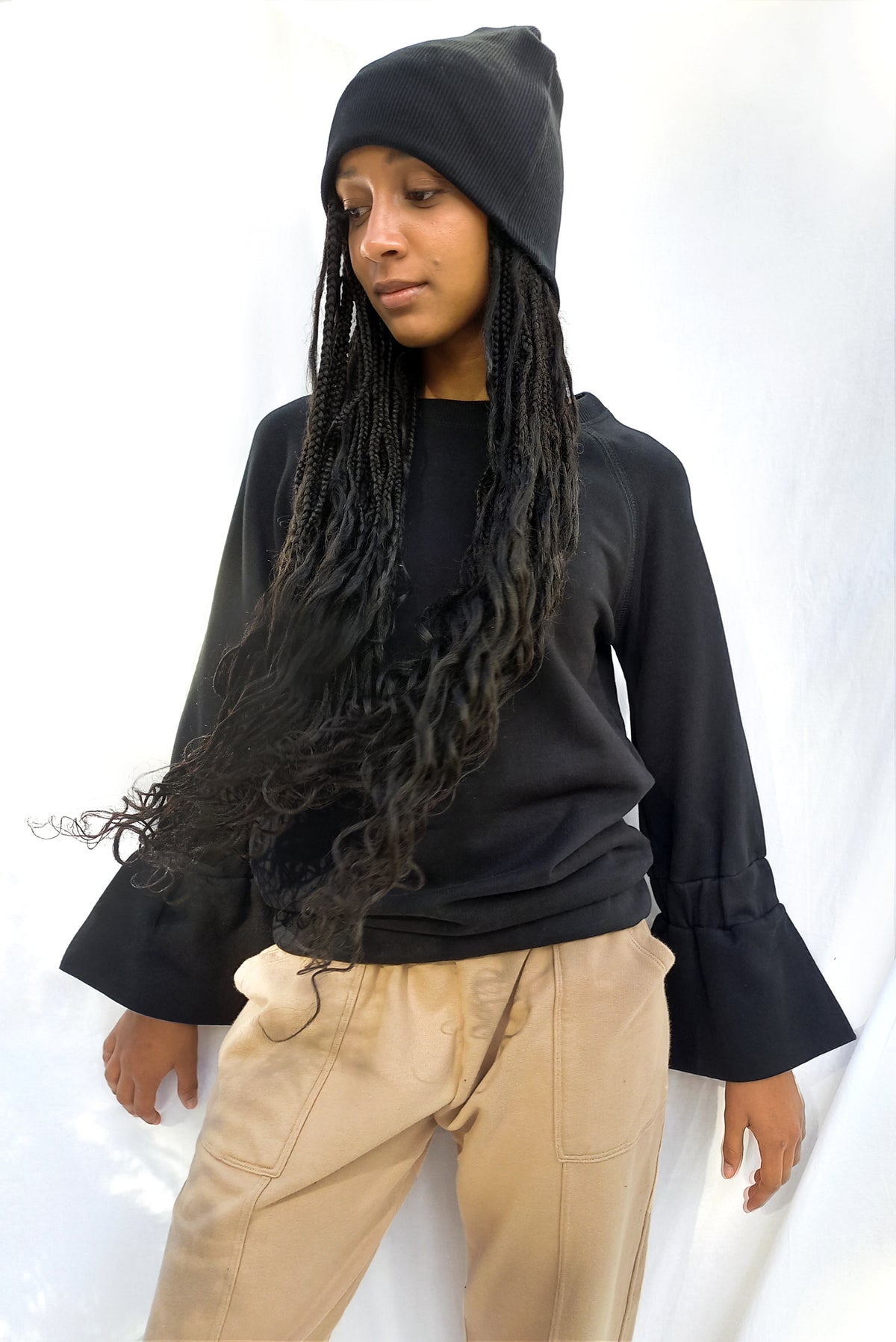 Transit Sweatshirt | Black | XS,S,XL - ReCreate Clothing
