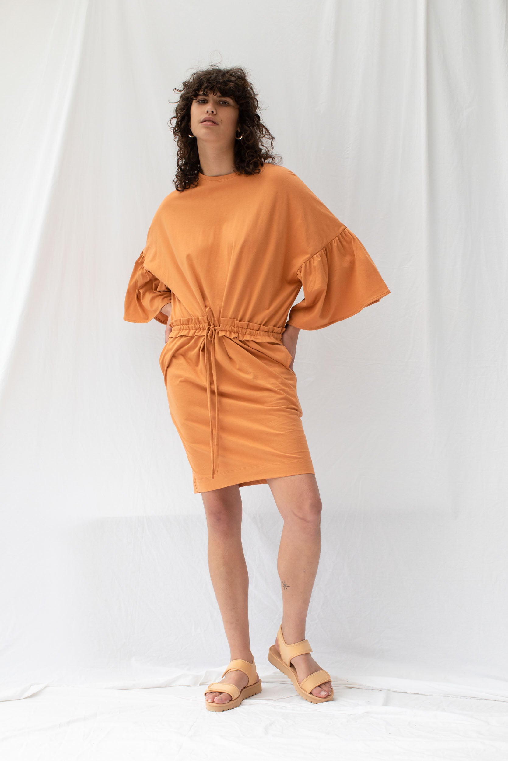 Sun Dress | Papaya (L only)