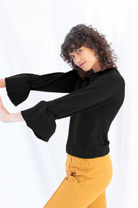 Transit Sweatshirt | Black | XS,S,XL - ReCreate Clothing