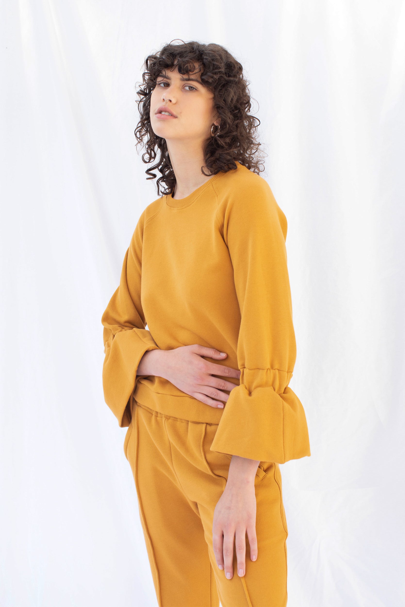 Transit Sweatshirt | Marigold | XS,S,M,L,XL - ReCreate Clothing