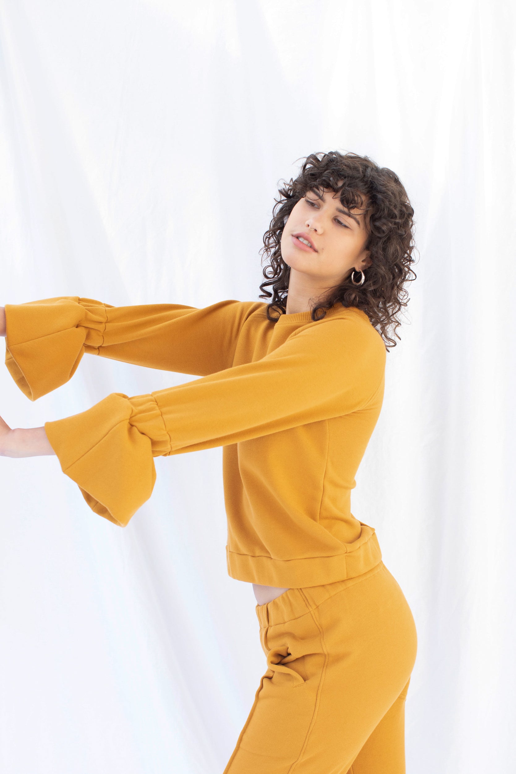 Transit Sweatshirt | Marigold | XS,S,M,L,XL - ReCreate Clothing