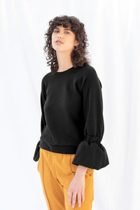 Transit Sweatshirt | Black | XS,S,XL - ReCreate Clothing