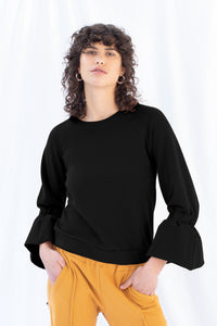 Transit Sweatshirt | Black | XS,S,XL - ReCreate Clothing