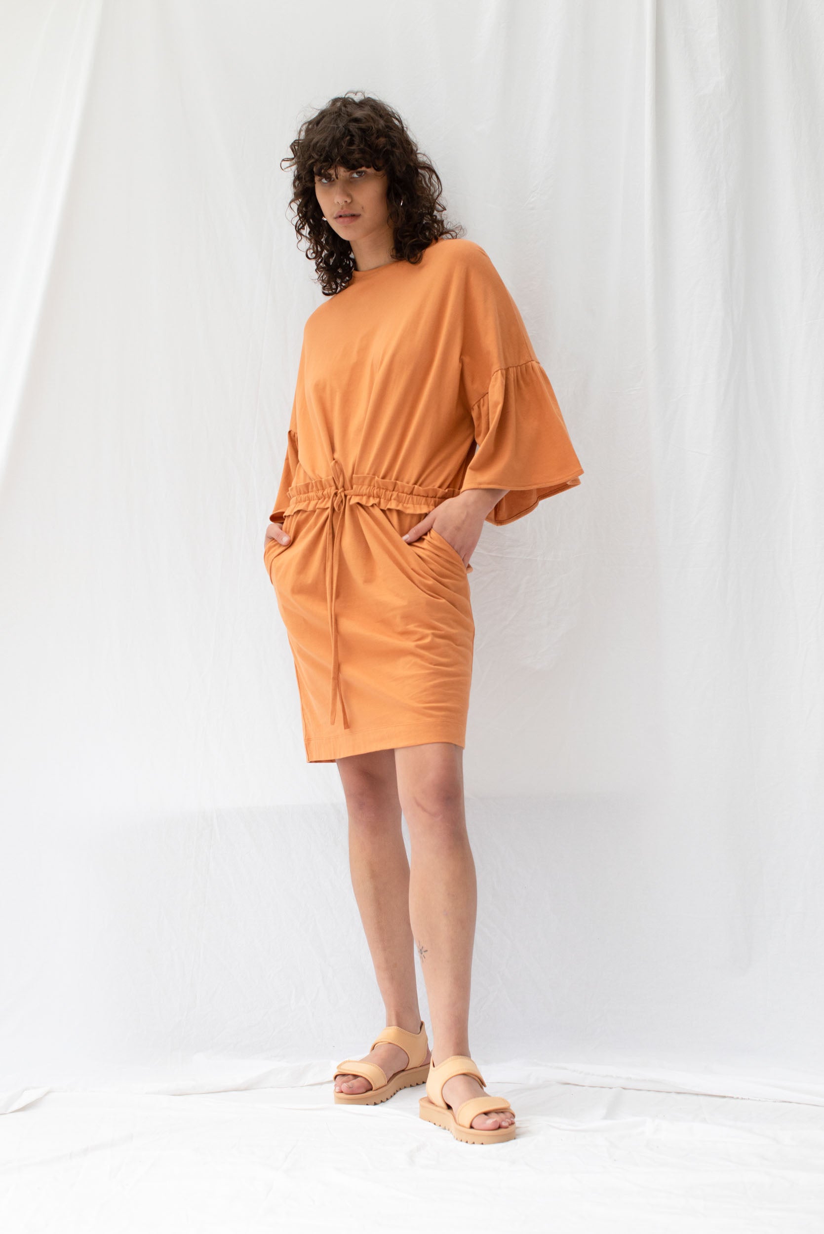 Sun Dress | Papaya (L only)