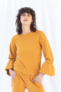 Transit Sweatshirt | Marigold | XS,S,M,L,XL - ReCreate Clothing