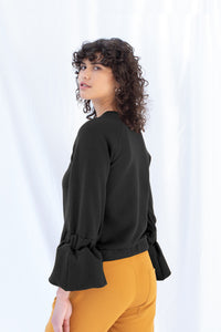Transit Sweatshirt | Black | XS,S,XL - ReCreate Clothing