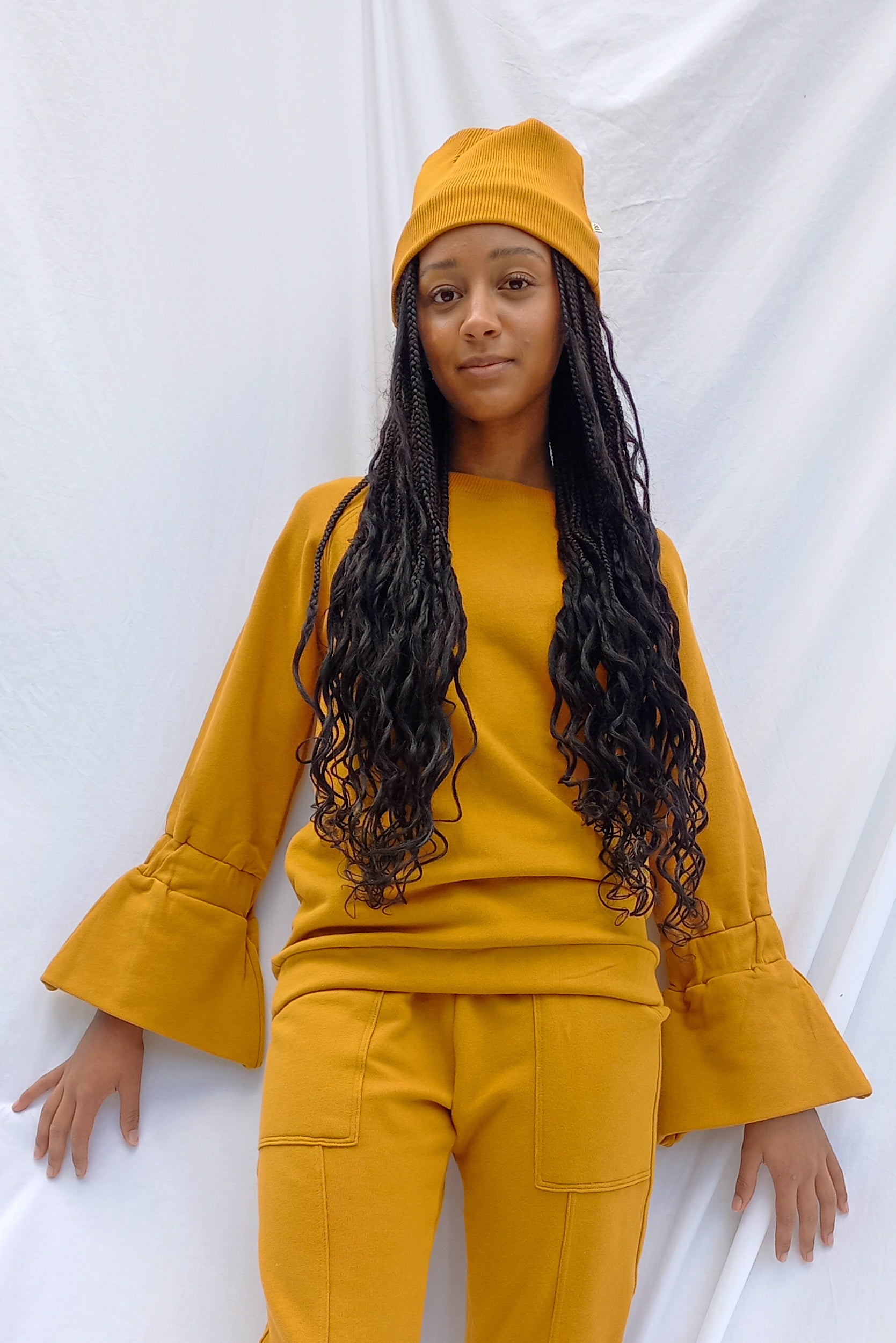 Transit Sweatshirt | Marigold | XS,S,M,L,XL - ReCreate Clothing